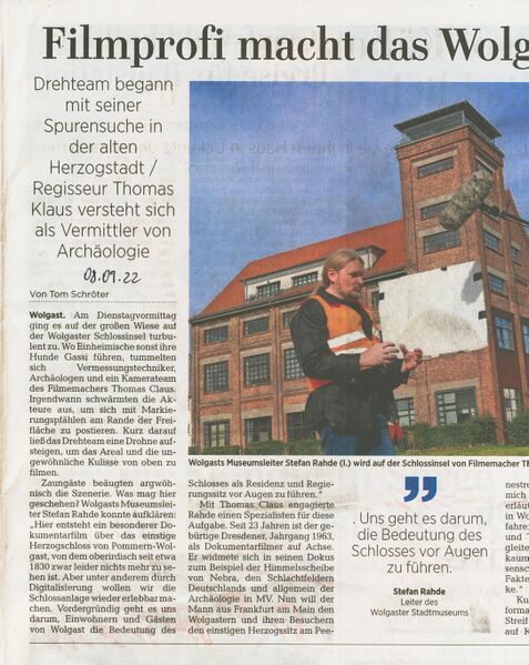Datei:2022 Wolgast Schloss Film 1.jpg