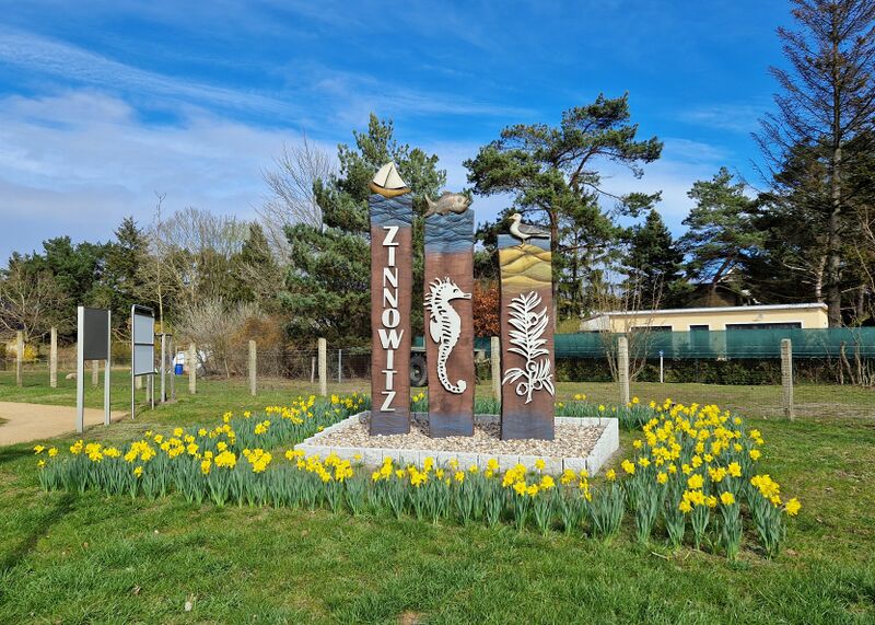Datei:Zinnowitz-Holzskulptur Möskenweg Osterglocken.jpg