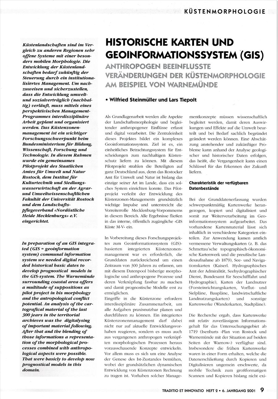 Traditio Karten Küstenmorphologie 1