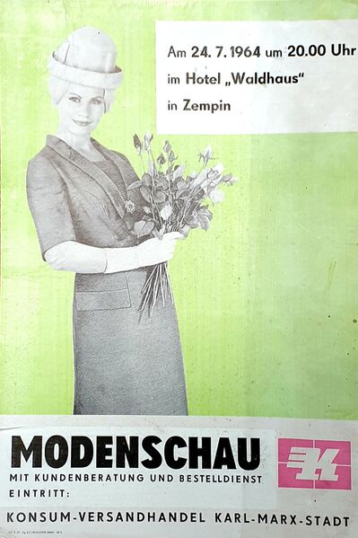 Datei:Zempin Hotel Waldhaus Werbung 1964.jpg