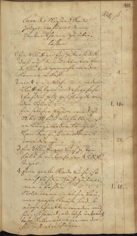 RH Möller Unvorgr Gedanken 1760 SB Seite 401