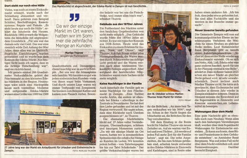 Datei:2021 Zempin Kaufhalle 2.jpg