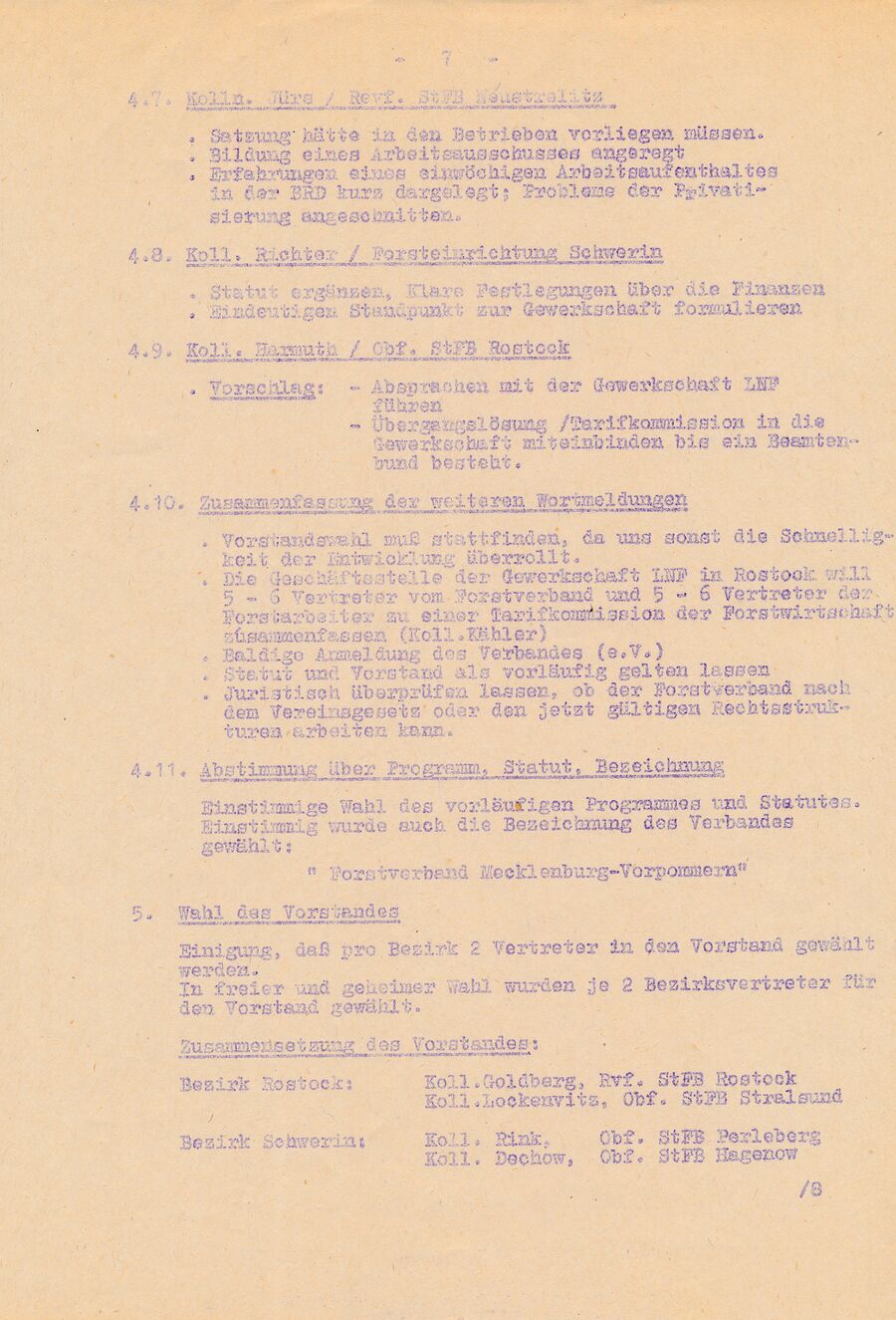 1990 Gründung Landesforstverein 09