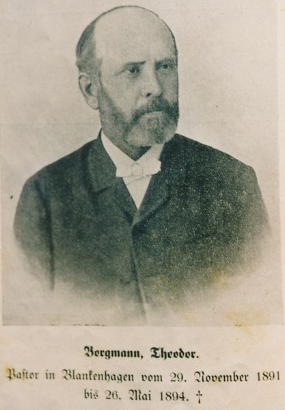 Datei:Blankenhagen Pastor Borgmann.jpg