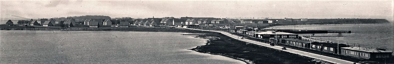 Blick auf die Halbinsel Wustrow um 1938