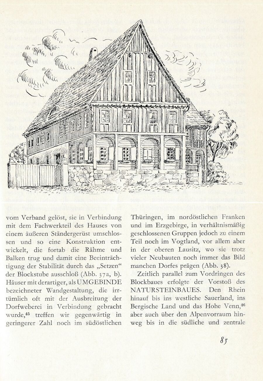 Baumgarten Dt Bauernhaus 1980 Ak 085