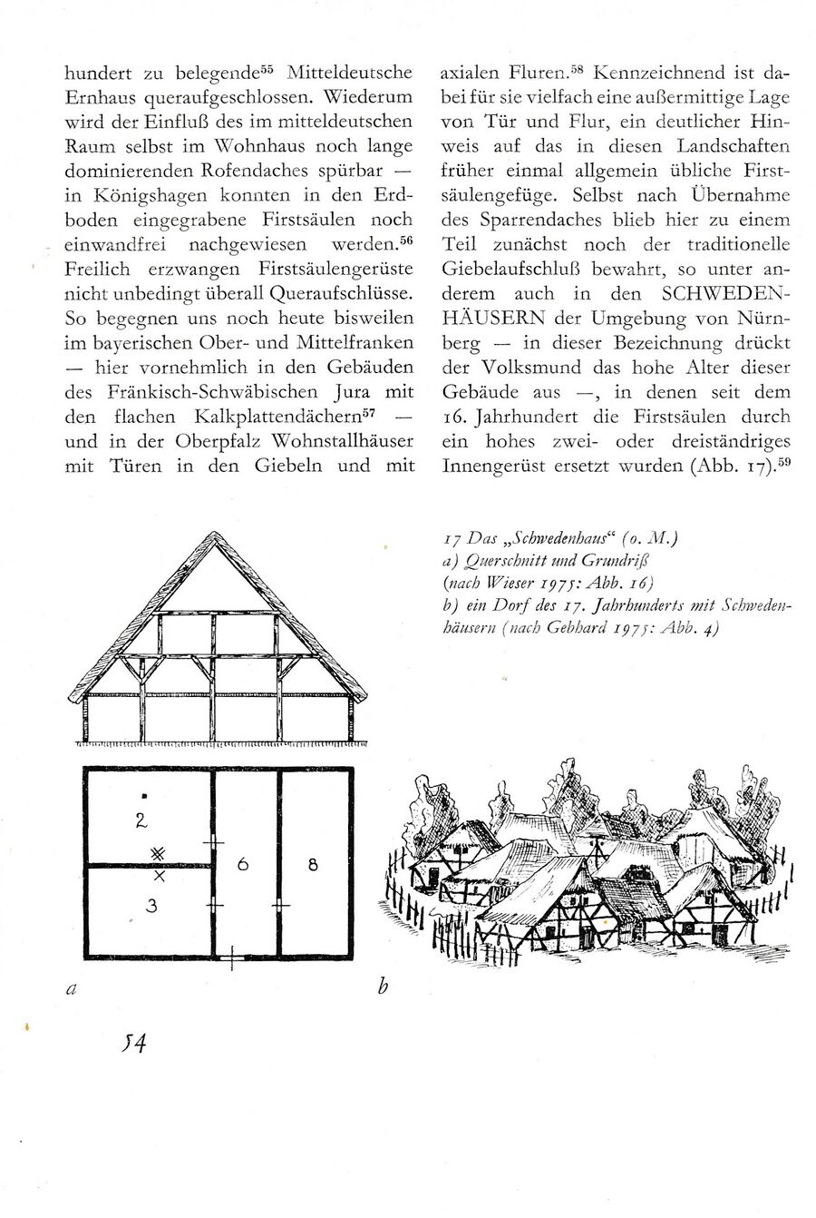 Baumgarten Dt Bauernhaus 1980 Ak 054