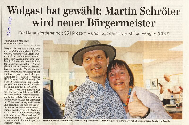 Datei:2022 Bürgermeister Schröter Wolgast 1.jpg