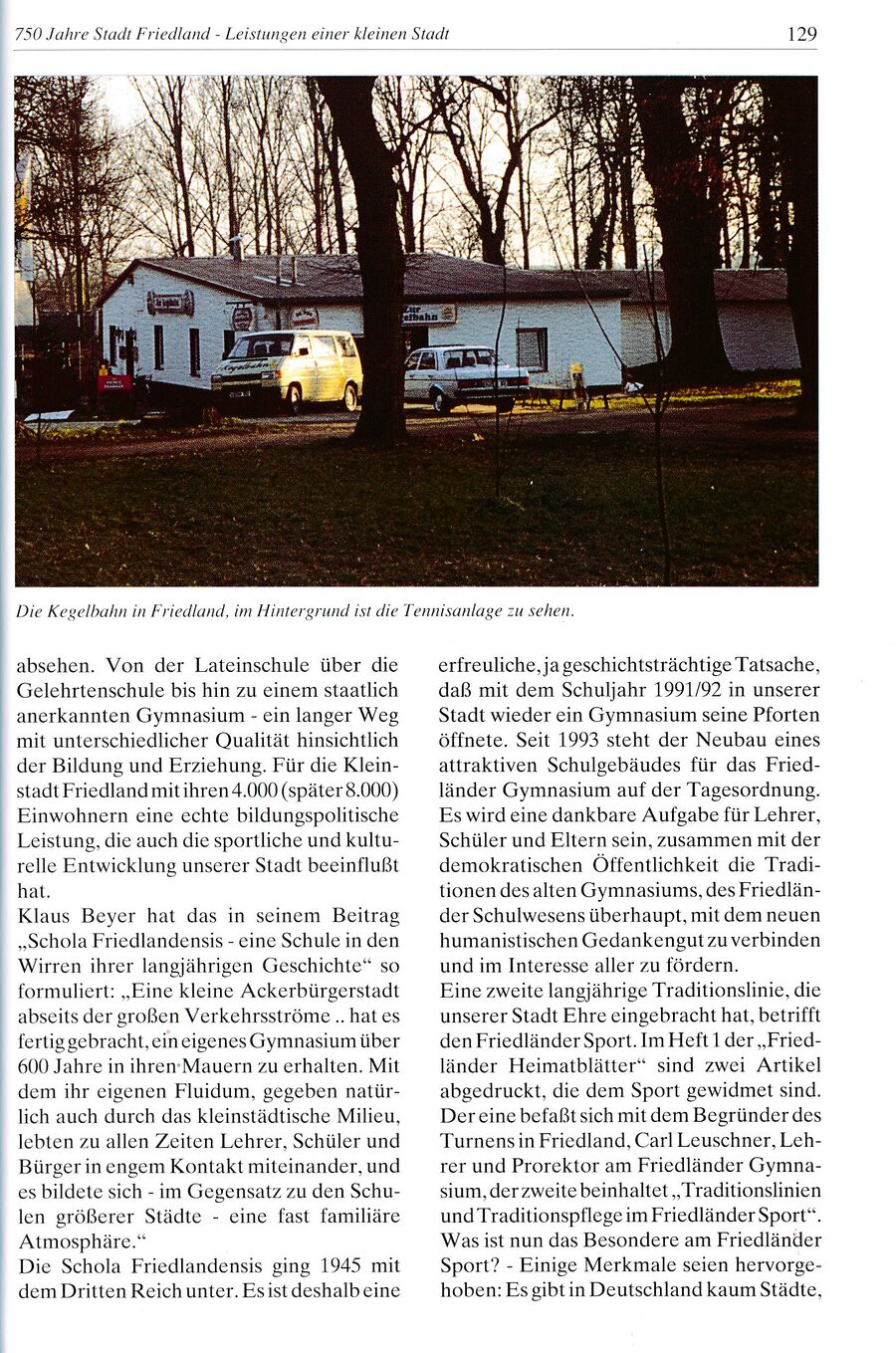Festschrift 750 Jahre Friedland 1994 129