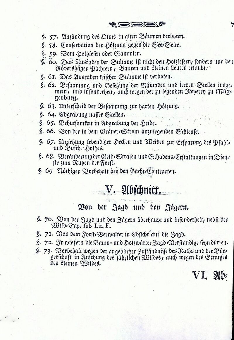 RH Herzogliches Regulativ 1774 07
