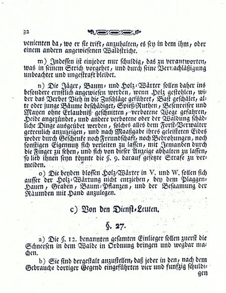 RH Herzogliches Regulativ 1774 32