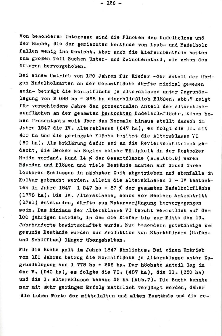 RH Oelsnitz Forstwirtschaftsgeschichte NÖM 1955 126