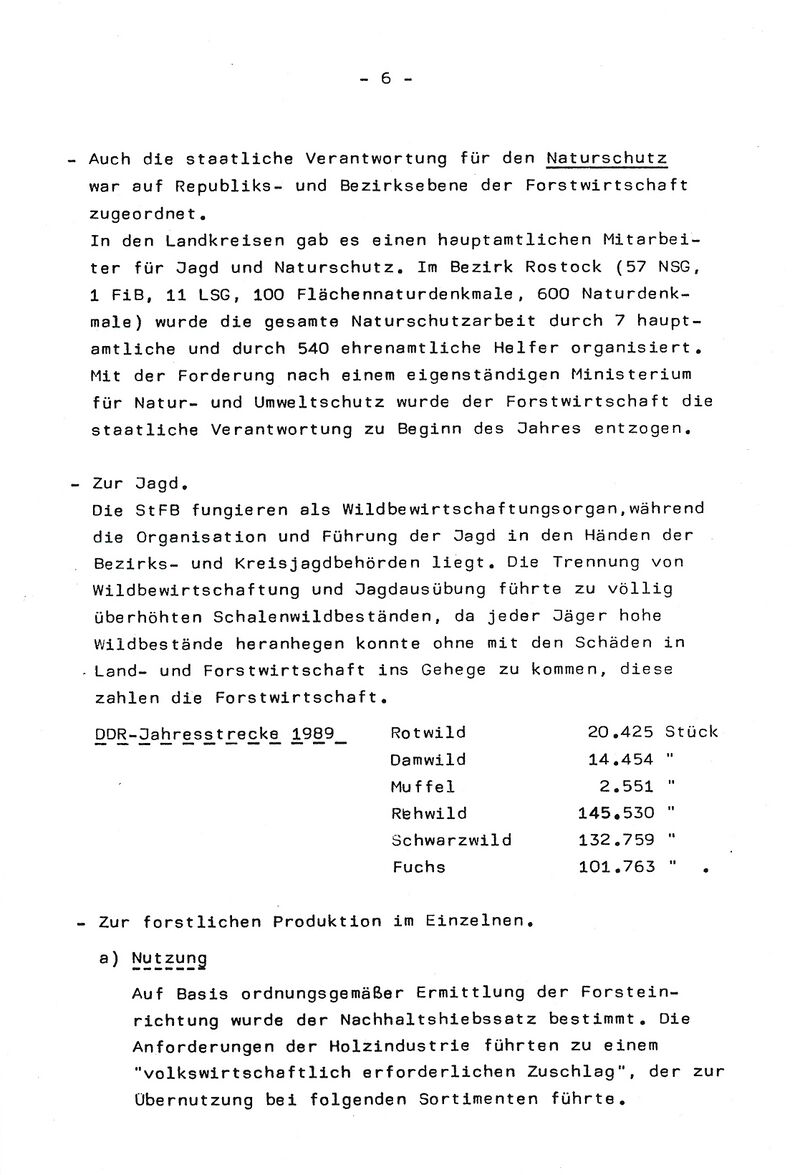 Oberlandforstmeister Christian Kähler Auszug 1990 06