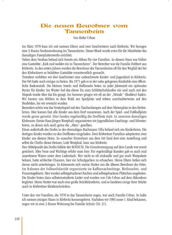 Margot Krempin Körkwitz - Chronik 1912 S218