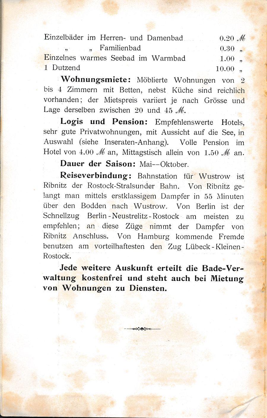 Wustrow Bade 1912 S 10