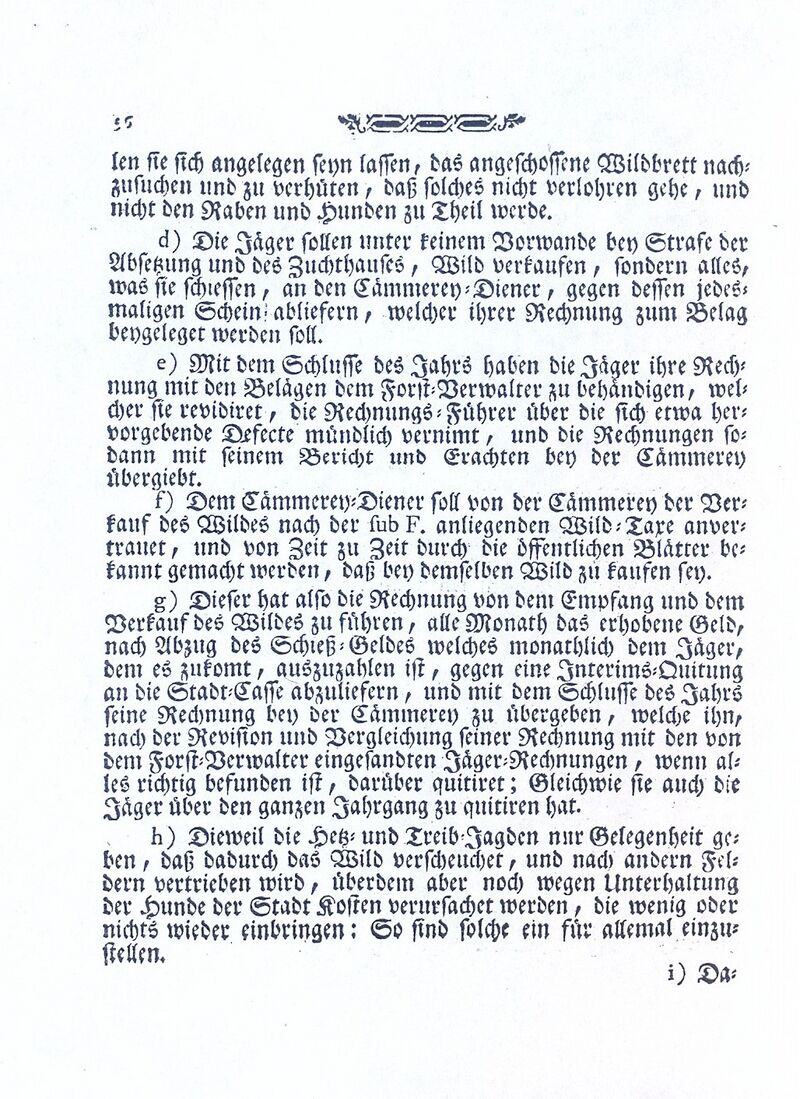 RH Herzogliches Regulativ 1774 56