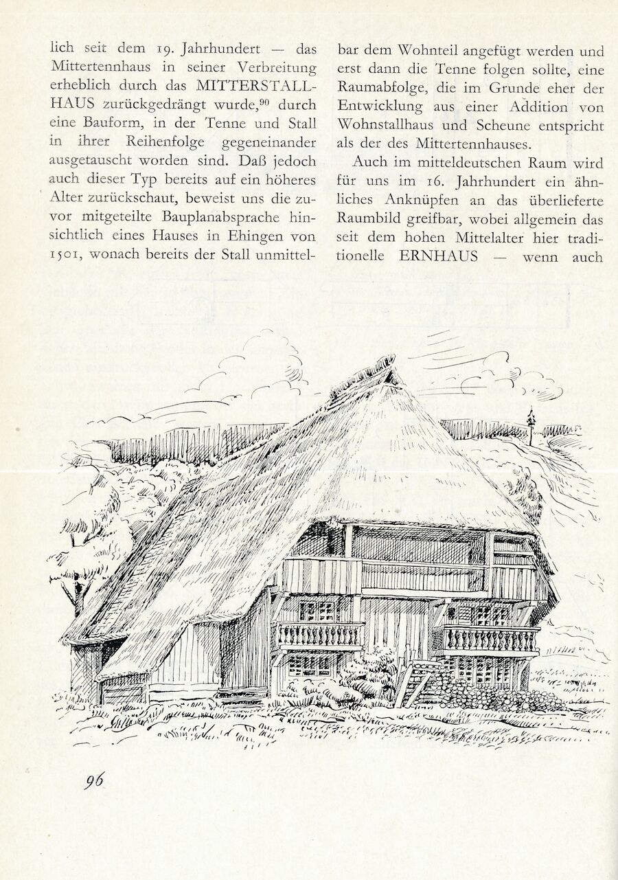 Baumgarten Dt Bauernhaus 1980 Ak 096