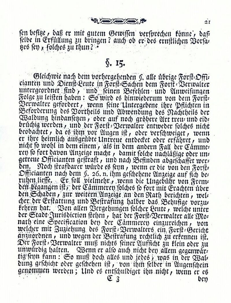 RH Herzogliches Regulativ 1774 21