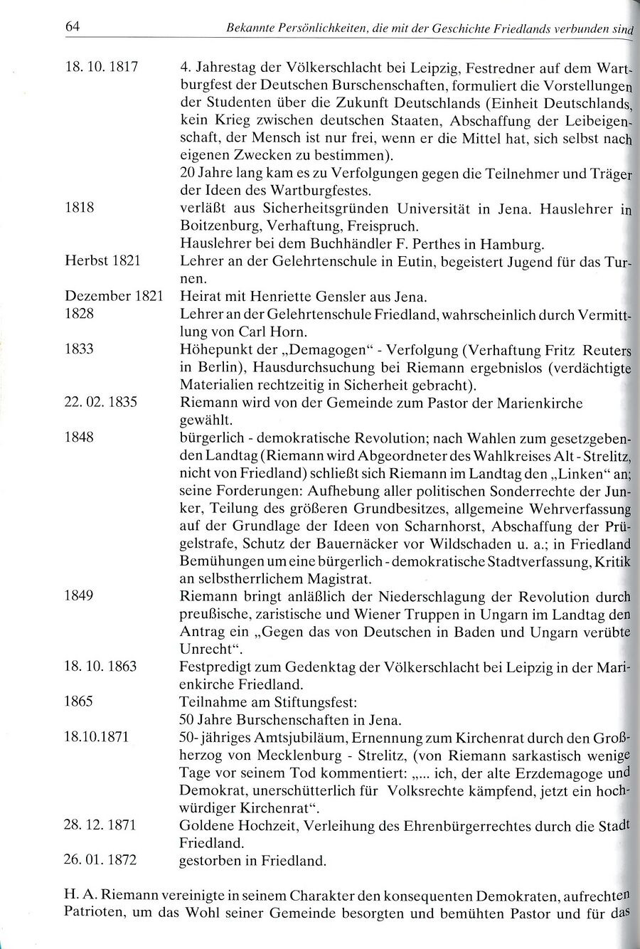 Festschrift 750 Jahre Friedland 1994 064