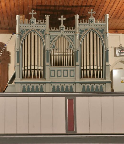 Datei:Rövershagen Kirche i4 die Orgel.jpg