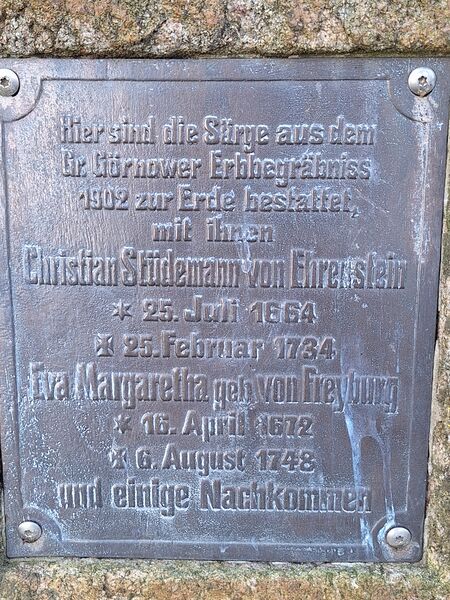 Datei:Eickelberg-Inschrift Platte.jpg