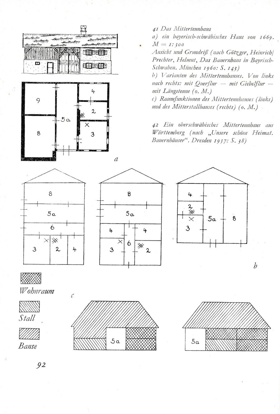 Baumgarten Dt Bauernhaus 1980 Ak 092