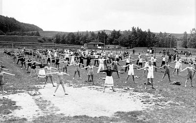 Stülower Sportplatz in den 1930-ern