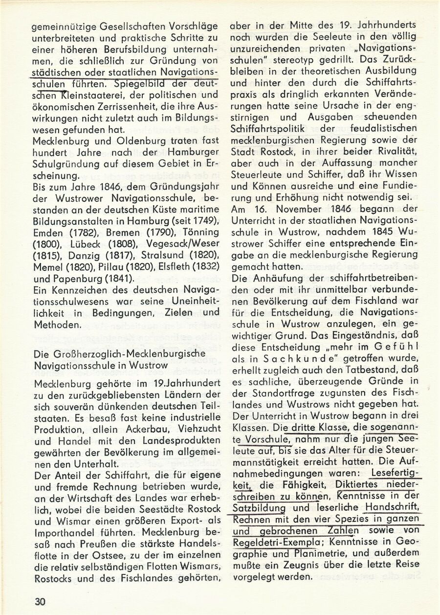 Wustrower Geschichte und Geschichten 1985 30