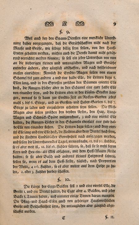links Rövershagen Wirtschaftsordnung 1767 08