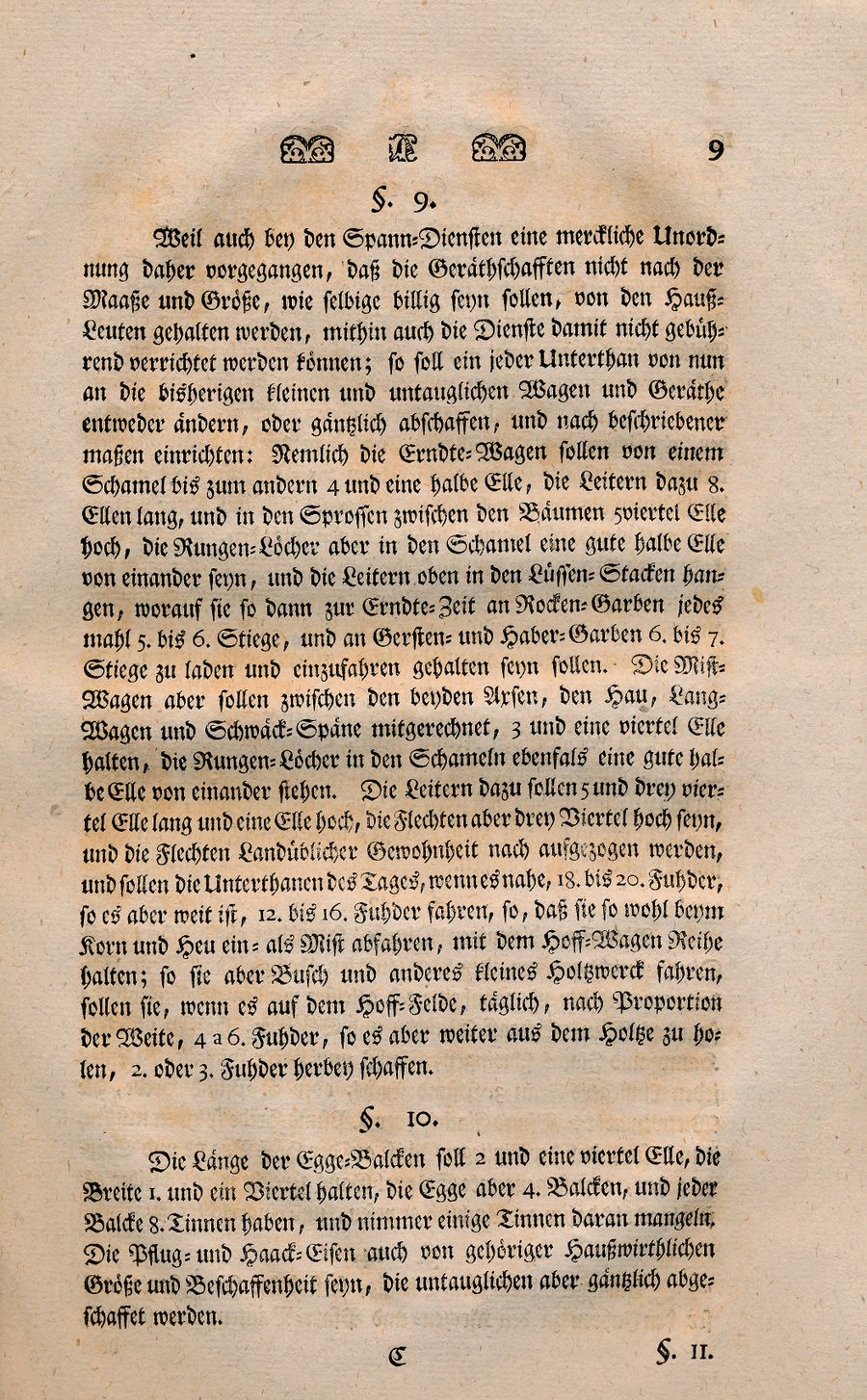 Rövershagen Wirtschaftsordnung 1767 08