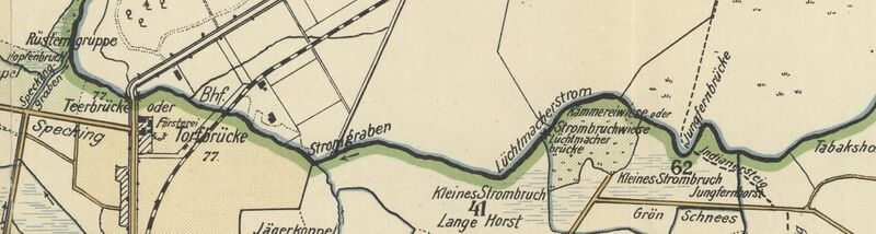 Datei:Torfbrücke RH Stromgraben mit dem Jungfernstieg am Indianersteig (rechts im Kartenausschnitt).jpg