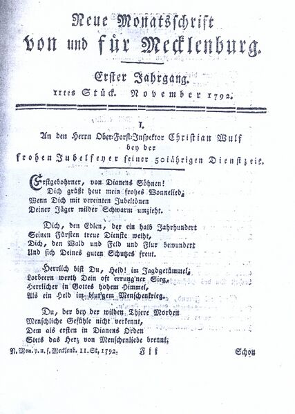 Datei:RH Becker 1792 50tes Dienstjubileum Oberforstinspektor Wulf S379.jpg
