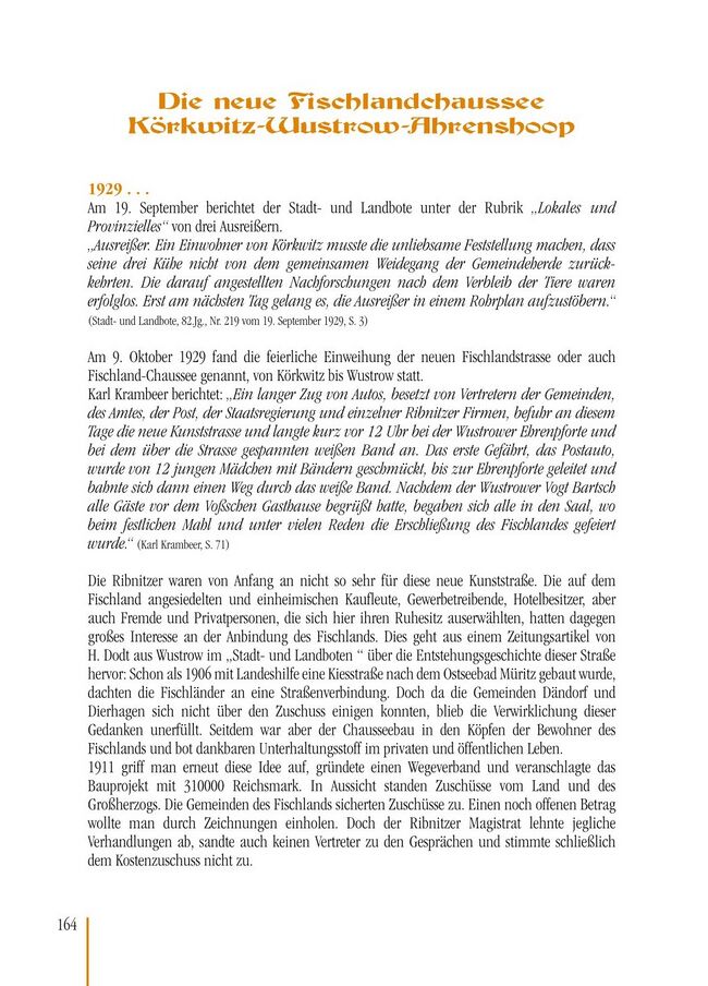 Margot Krempin Körkwitz - Chronik 1912 S164