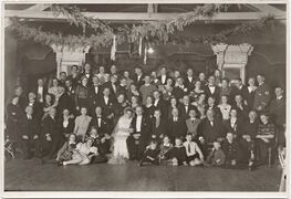 Ballsaal der Gaststätte Kludt
