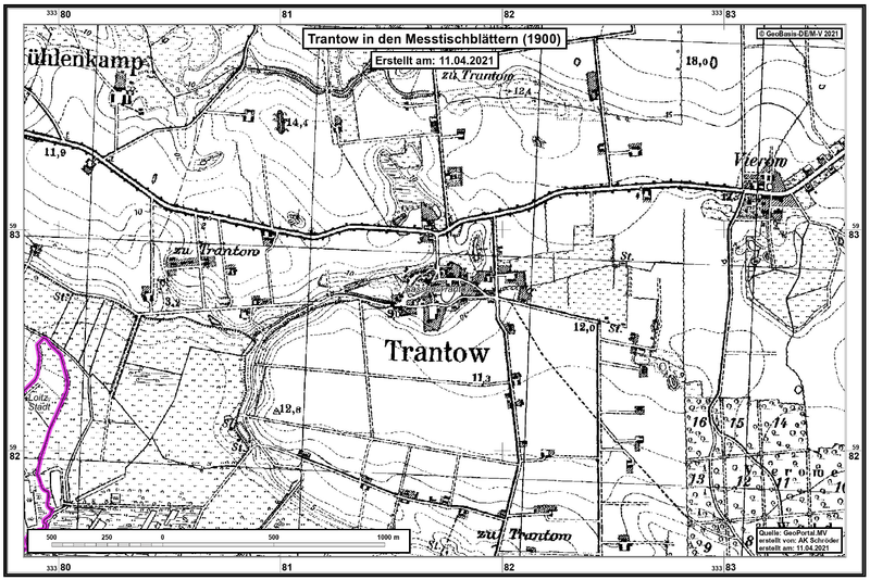 Datei:Trantow Karte 1900 Preußische Landesaufnahme.png