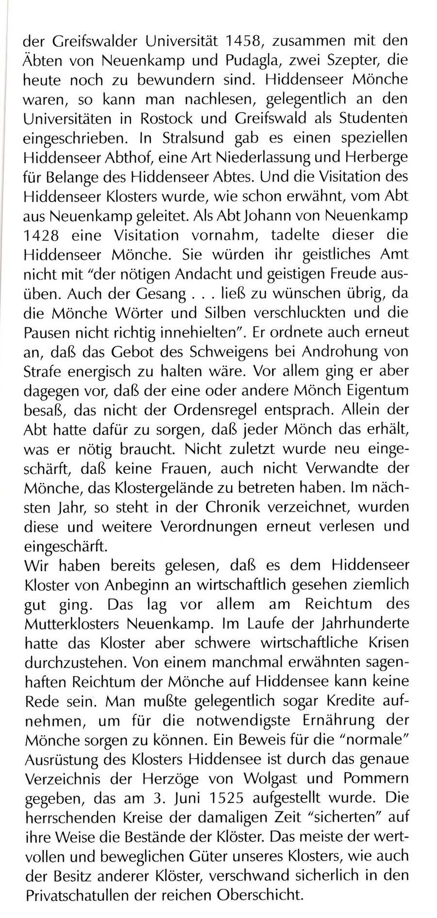 Als die Mönche nach Hiddensee kamen 1296 Inselpastor Manfred Domrös 1996 23
