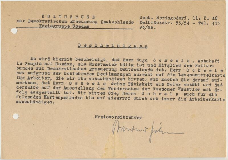 Datei:Scheele 1946 Lebensmittelkarte Arbeiter.jpg