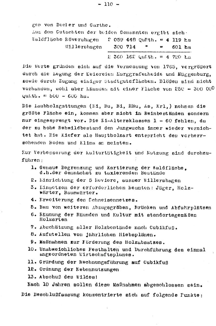 RH Oelsnitz Forstwirtschaftsgeschichte NÖM 1955 110