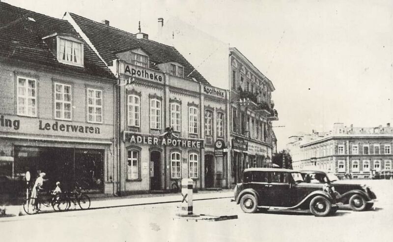Datei:Swinemünde Fontane Apotheke 1934.jpg