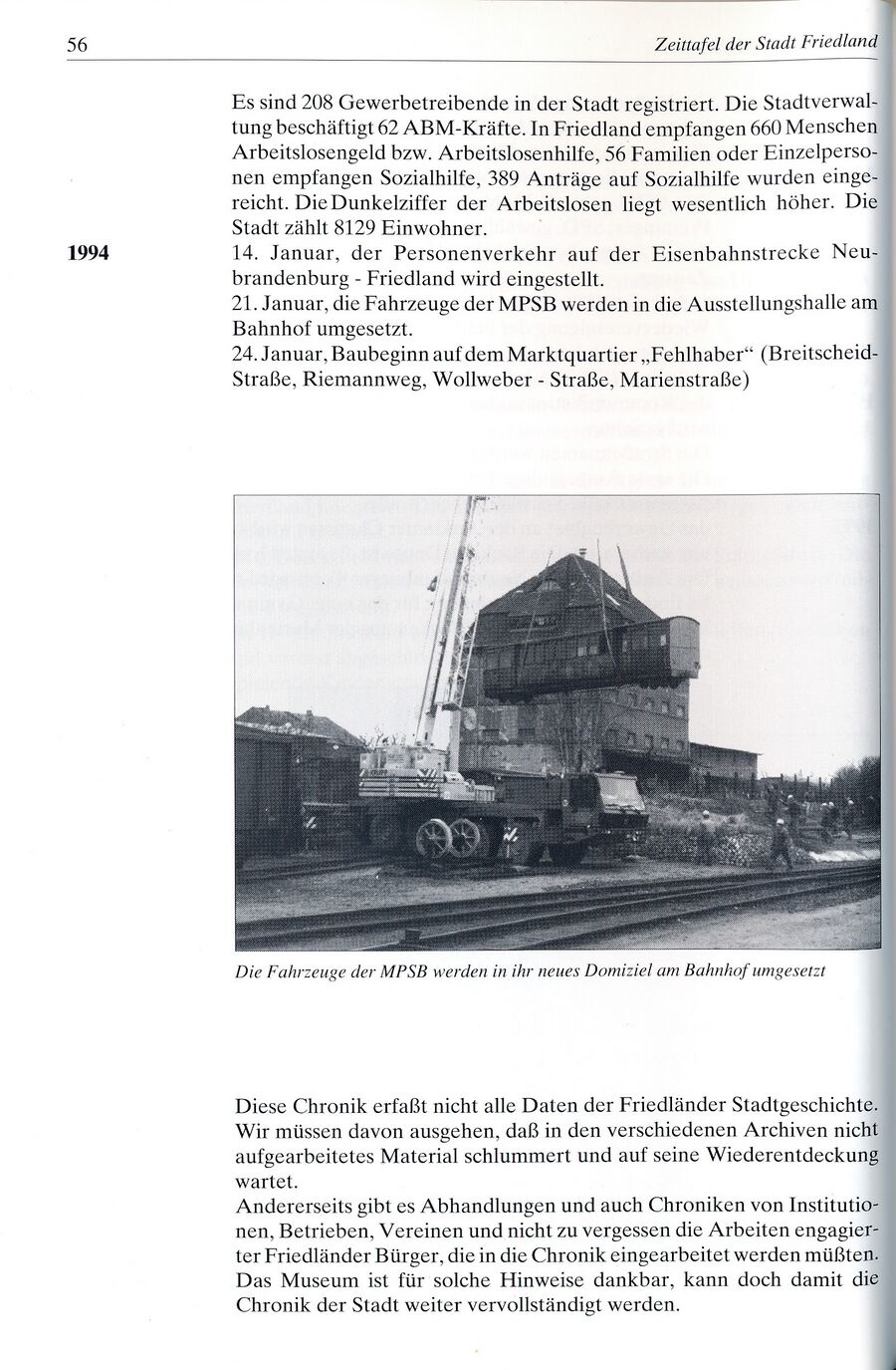 Festschrift 750 Jahre Friedland 1994 056
