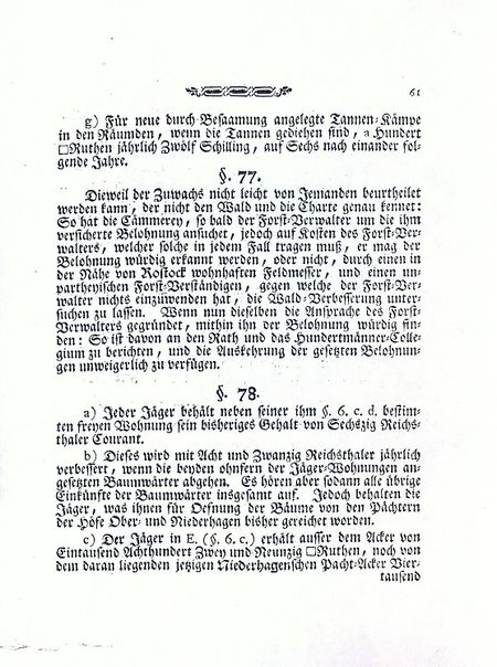 RH Herzogliches Regulativ 1774 61