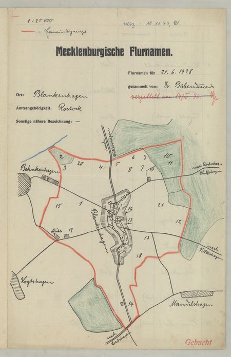 Blankenhagen Flurnamen 03