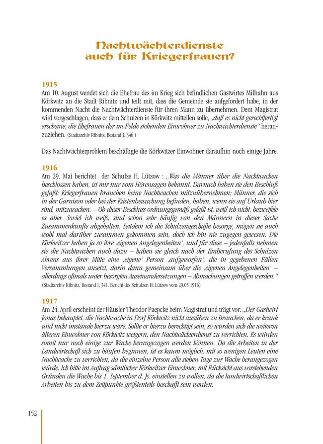 Margot Krempin Körkwitz - Chronik 1912 S152