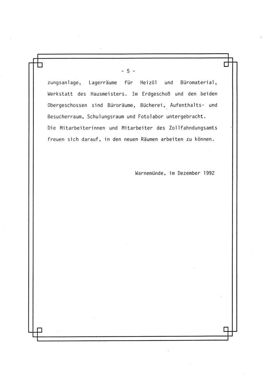 Warnemünde Zollamt 1929 S05