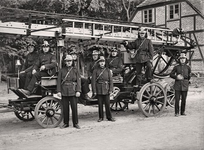 Feuerwehrtrupp Heiligendamm 1910