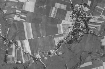Der Ort Goldenbow 1953
