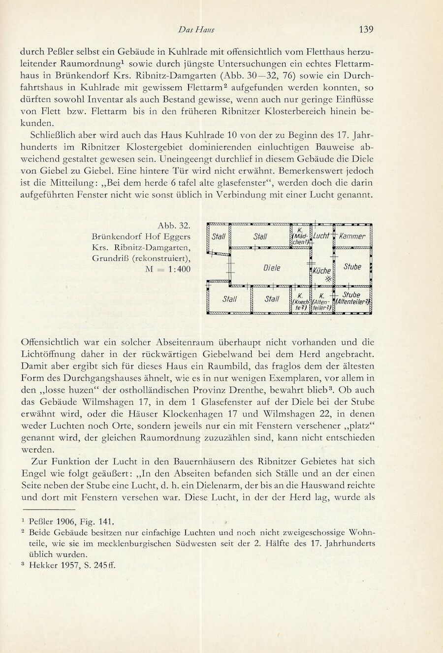 Baumgarten Bentzin 1963 Hof u Wirtschaft Ribn Bauern 139