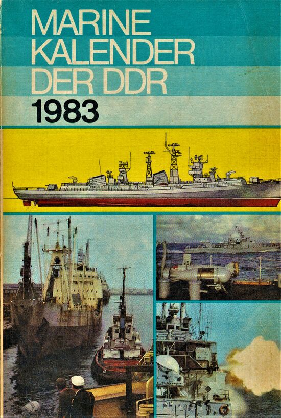 Seenotrettungsstation Warnemünde Erwin Seppelt Titel Wmde Marinekalender 1983