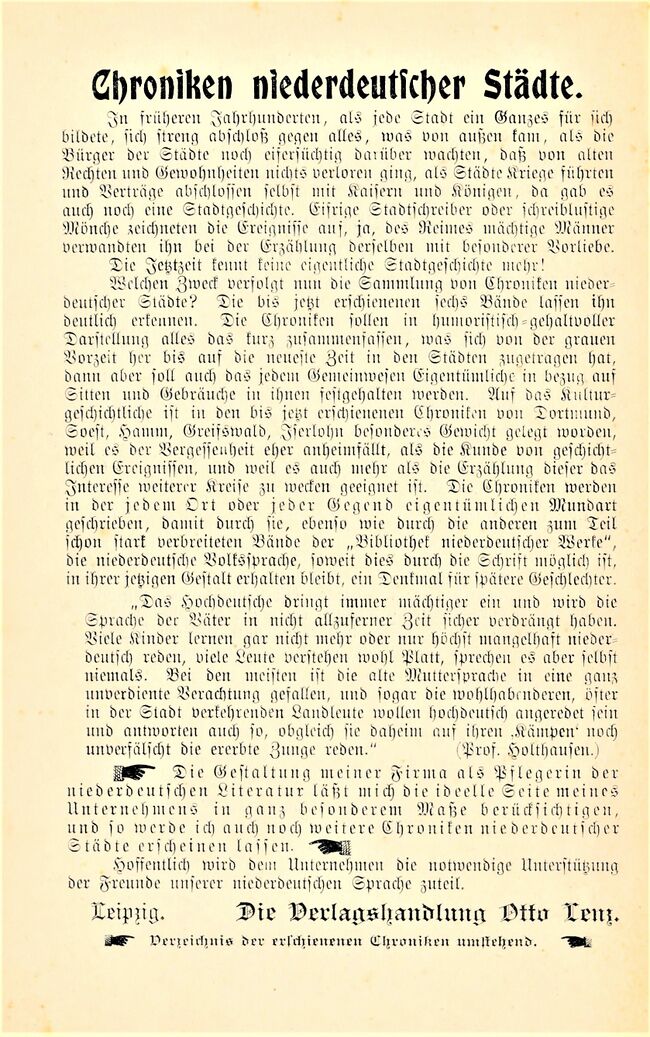 Kronika van Rostock Otto Weltzin 1908 142