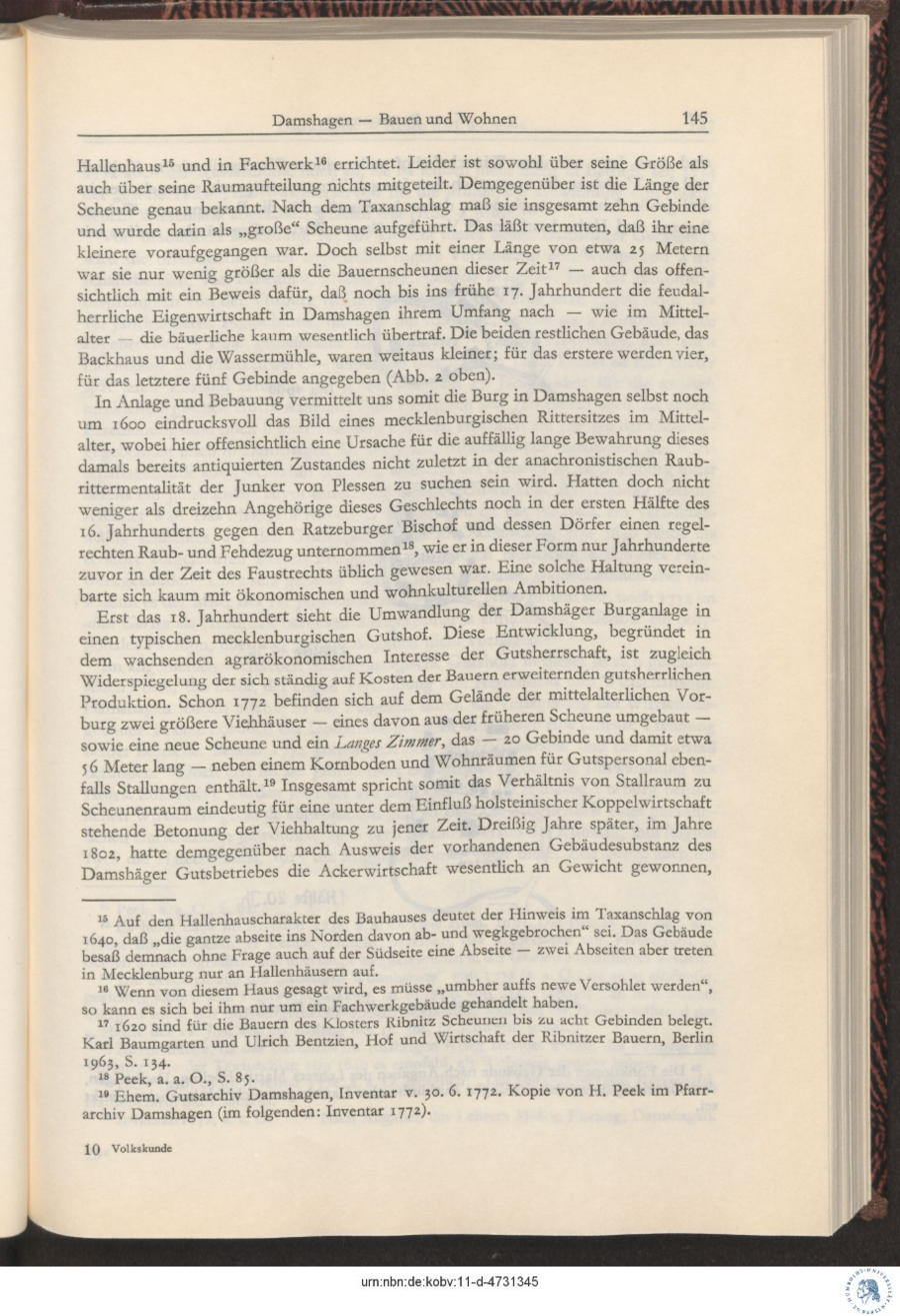 Baumgarten 1973 Damshagen 145